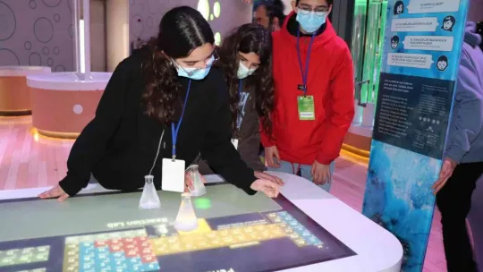 Kayseri Bilim Merkezi, Erasmus öğrencilerini ağırladı