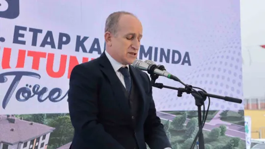 Oruçreis'de 618 konutun temeli atıldı