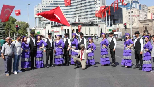 Kayseri'de 'zafer' coşkusu