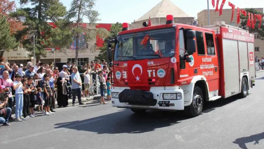 Kayseri'de 'zafer' coşkusu