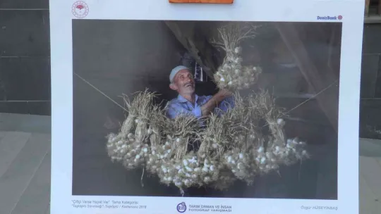 Kayseri'de 12. Tarım ve İnsan Fotoğraf Sergisi açıldı