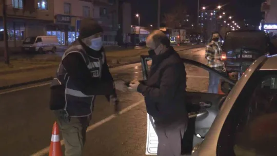 Kayseri'de 130 personelle yapılan uygulamada 286 araç ve 541 kişi sorgulandı