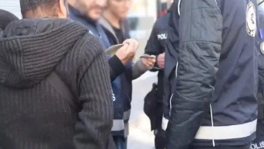 Kayseri'de 149 polis ile 'düzensiz göç' uygulaması