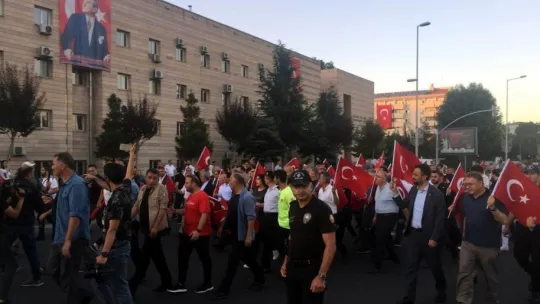 Kayseri'de 15 Temmuz coşkusu