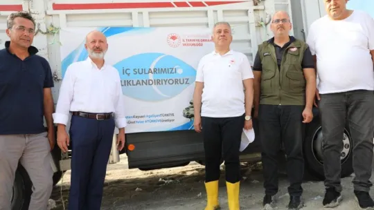 Kayseri'de 2 milyon yavru sazan balığı sularla buluşturuldu
