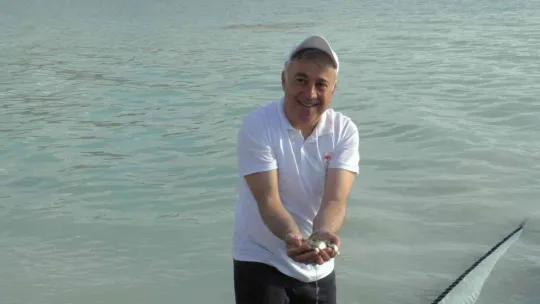 Kayseri'de 2 milyon yavru sazan balığı sularla buluşturuldu