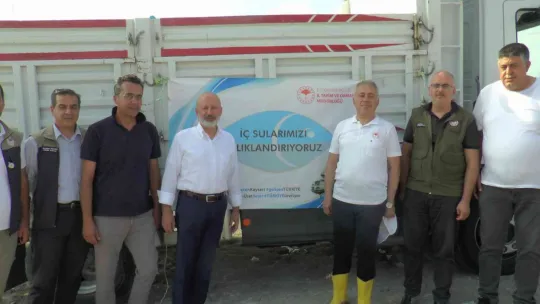 Kayseri'de 2 milyon yavru sazan balığı sularla buluşturuldu