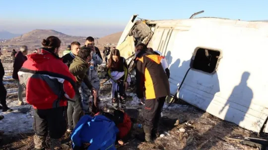 Kayseri'de 2 öğrencinin öldüğü korkunç kazanın görüntüsü ortaya çıktı