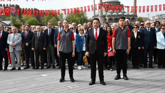 Kayseri'de 23 Nisan Ulusal Egemenlik ve Çocuk Bayramı kutlandı