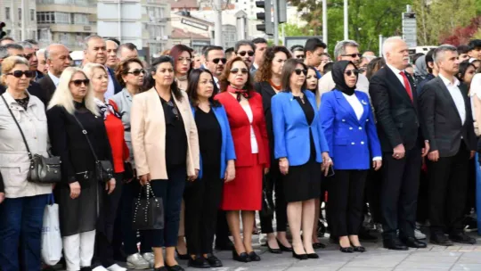 Kayseri'de 23 Nisan Ulusal Egemenlik ve Çocuk Bayramı kutlandı