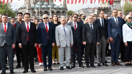 Kayseri'de 23 Nisan Ulusal Egemenlik ve Çocuk Bayramı kutlandı