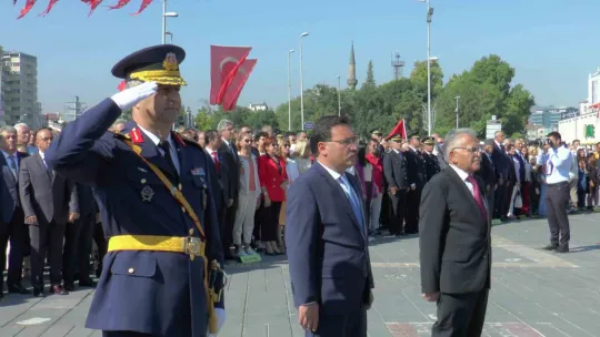 Kayseri'de 30 Ağustos coşkuyla kutlandı
