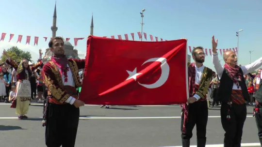 Kayseri'de 30 Ağustos coşkuyla kutlandı