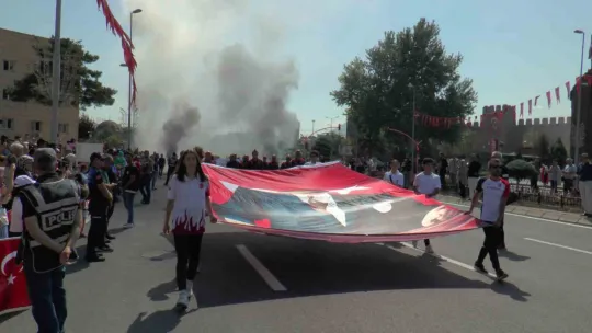 Kayseri'de 30 Ağustos coşkuyla kutlandı