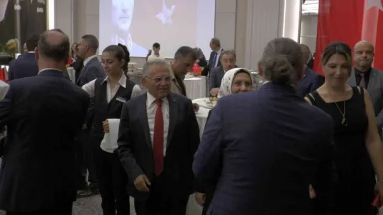 Kayseri'de 30 Ağustos Zafer Bayramı Resepsiyonu yapıldı