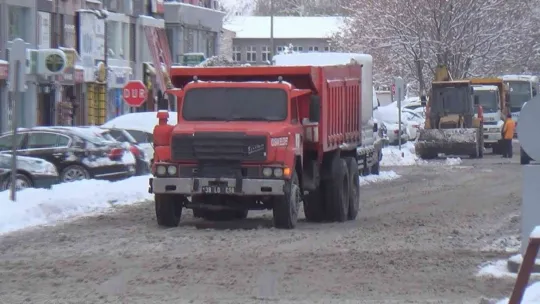 Kayseri'de 375 köy yolu ulaşıma kapandı