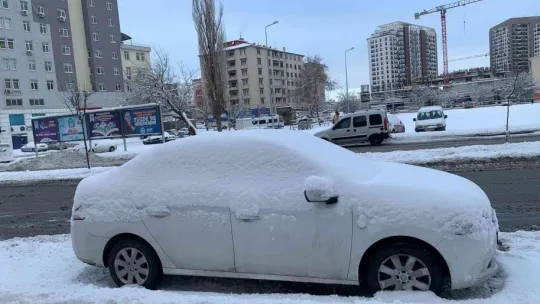 Kayseri'de 375 köy yolu ulaşıma kapandı