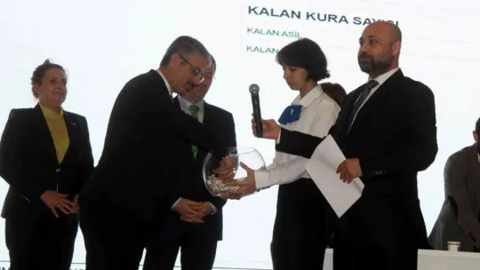 Kayseri'de 4 bin 585 konutun hak sahipleri belli oldu