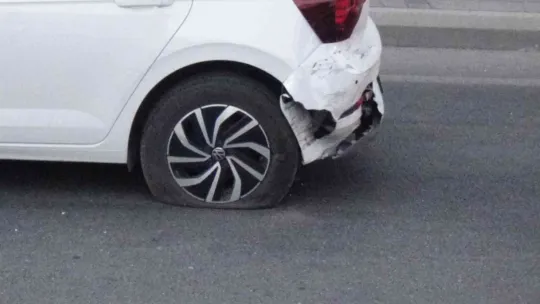 Kayseri'de 6 araçlı zincirleme kaza: 2 yaralı