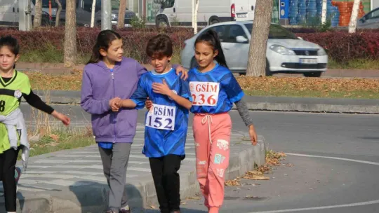 Kayseri'de ağlatan koşu