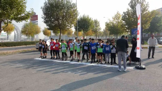 Kayseri'de ağlatan koşu