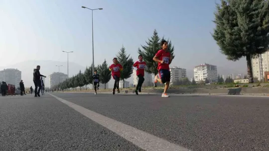 Kayseri'de ağlatan koşu