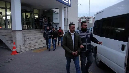 Kayseri'de aranan şahıslara şok operasyon: 17 gözaltı
