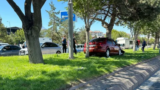 Kayseri'de bir garip kaza