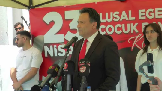 Kayseri'de çocuklar 23 Nisan'ı coşkuyla kutladı