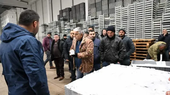 Kayseri'de eş zamanlı 'balık' denetimi