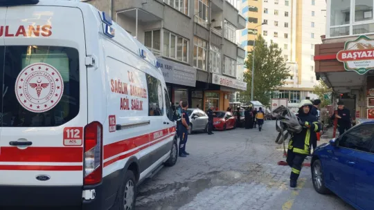 Kayseri'de ev yangını: 1 kişi dumandan etkilendi