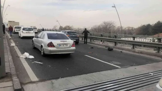 Kayseri'de facia gibi kaza: 4 yaralı