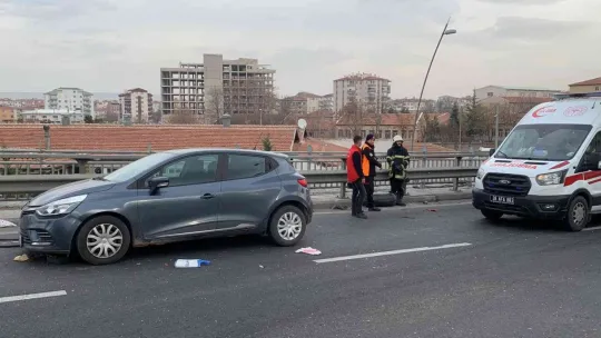 Kayseri'de facia gibi kaza: 4 yaralı