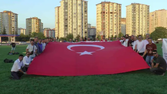 Kayseri'de gazilere 'havalı jest'