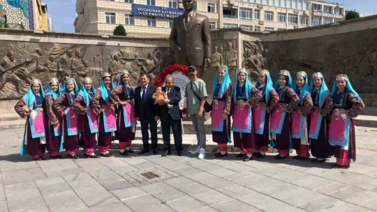 Kayseri'de Gençlik Haftası, çelenk töreni ile başladı