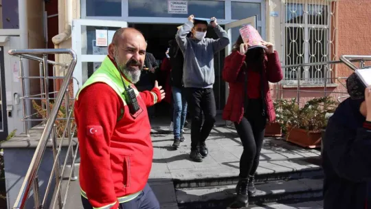 Kayseri'de gerçeğini aratmayan deprem tatbikatı
