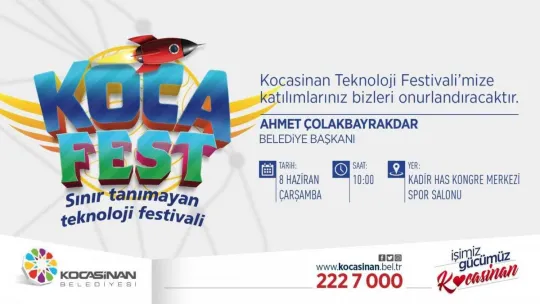 Kayseri'de ilk olan KOCAFEST Festivali başlıyor