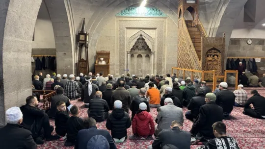 Kayseri'de ilk teravih namazı kılındı