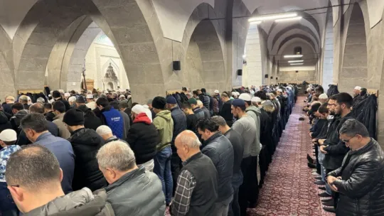Kayseri'de ilk teravih namazı kılındı