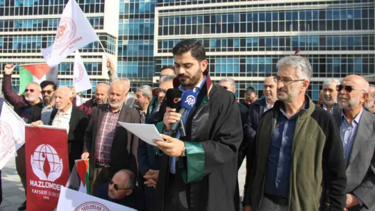 Kayseri'de İsrail hakkında suç duyurusu