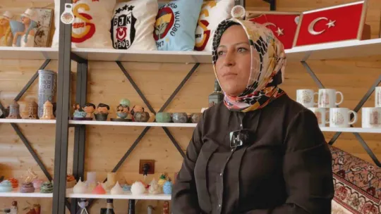 Kayseri'de kadın kooperatifleri ürünlerini satış ofislerinde vatandaşlarla buluşturuyor