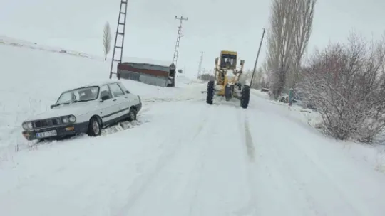Kayseri'de kapanan 111 mahalle yolu ulaşıma açıldı