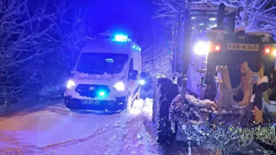 Kayseri'de kapanan 111 mahalle yolu ulaşıma açıldı
