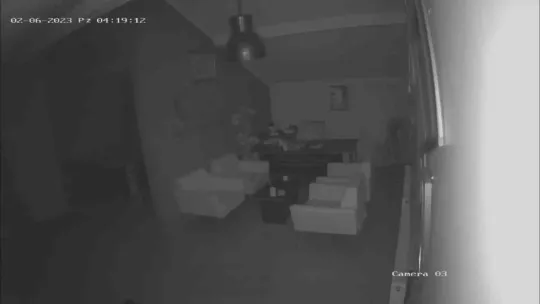 Kayseri'de korkutan deprem güvenlik kameralarına yansıdı