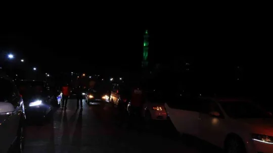 Kayseri'de Kudüs'e destek için araç konvoyu düzenlendi