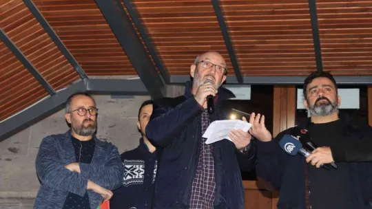 Kayseri'de Kudüs'e destek için araç konvoyu düzenlendi