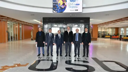 Kayseri'de kurum temsilcilerinden OSB'ye ziyaret