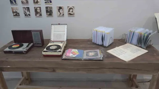 Kayseri'de taş plaklar meraklıları için sergilendi