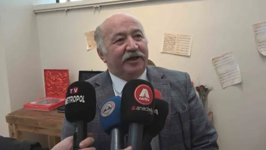 Kayseri'de taş plaklar meraklıları için sergilendi