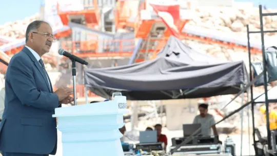 Kayseri'de tek, Türkiye'de sayılı olan konkasör tesisi açıldı